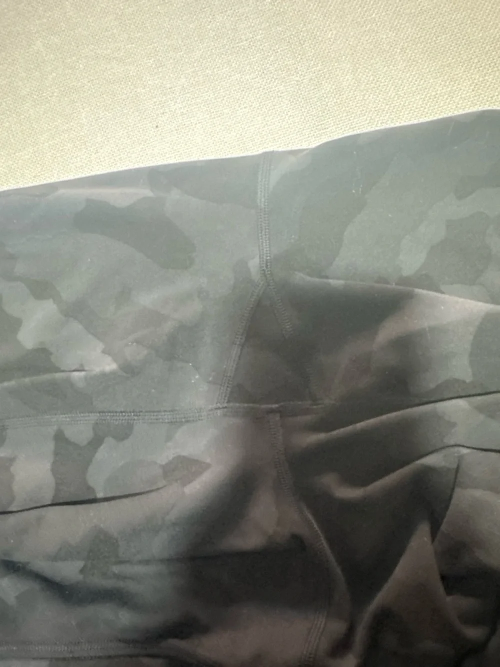 lululemon athletica Women's Black Camo Leggings